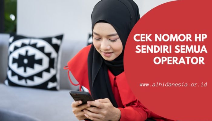 Cara Mudah Cek Nomor HP Sendiri Semua Operator 2024