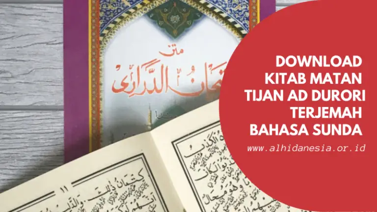 Kitab Matan Tijan Ad Durori Terjemah Bahasa Sunda 2024