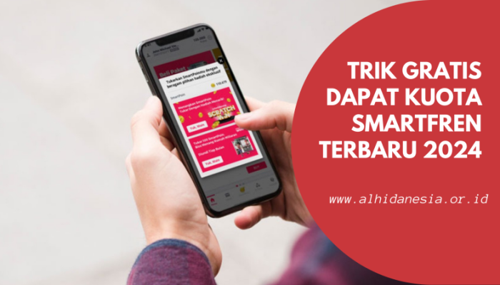 Trik Gratis Dapat Kuota Smartfren Terbaru 2024
