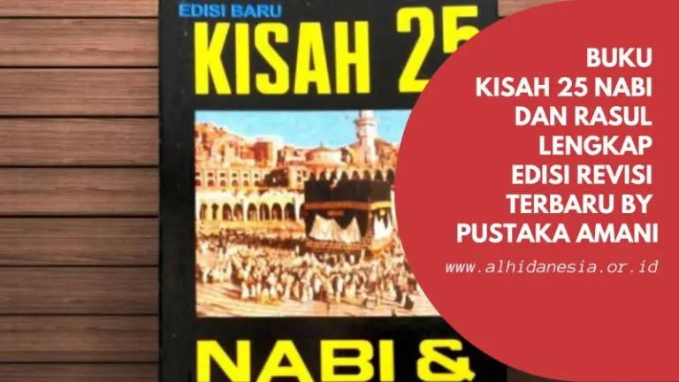 E Book Kisah 25 Nabi Dan Rasul Lengkap Edisi Baru Pustaka Amani