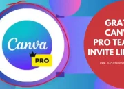 Gratis Canva Pro Team Invite Link